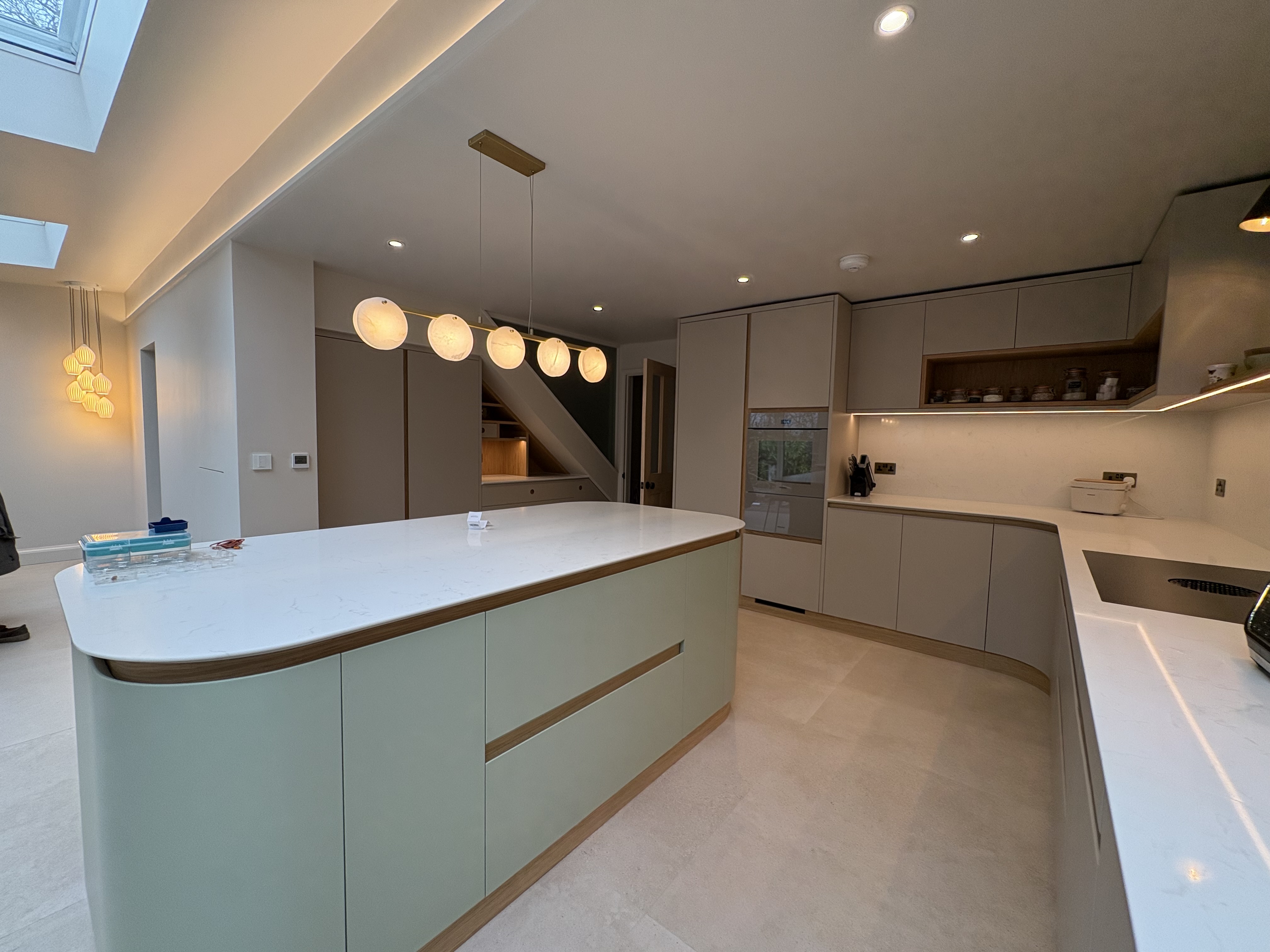 Kitchen Extension in Horseheath, Cambridgeshire, installation photo 2