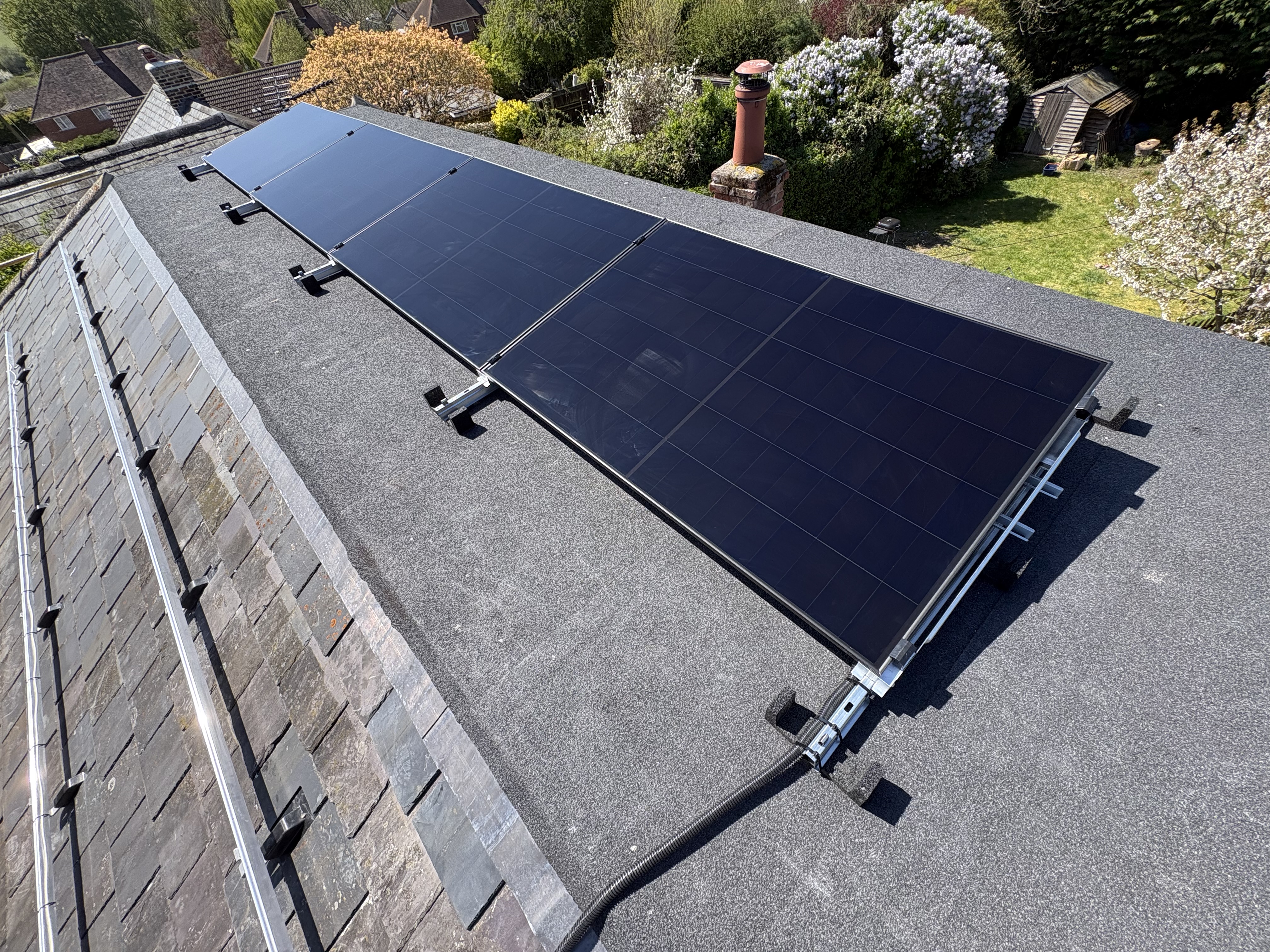 Solar, Battery & EV Charger — Family Home in Linton, Cambridgeshire, installation photo 2