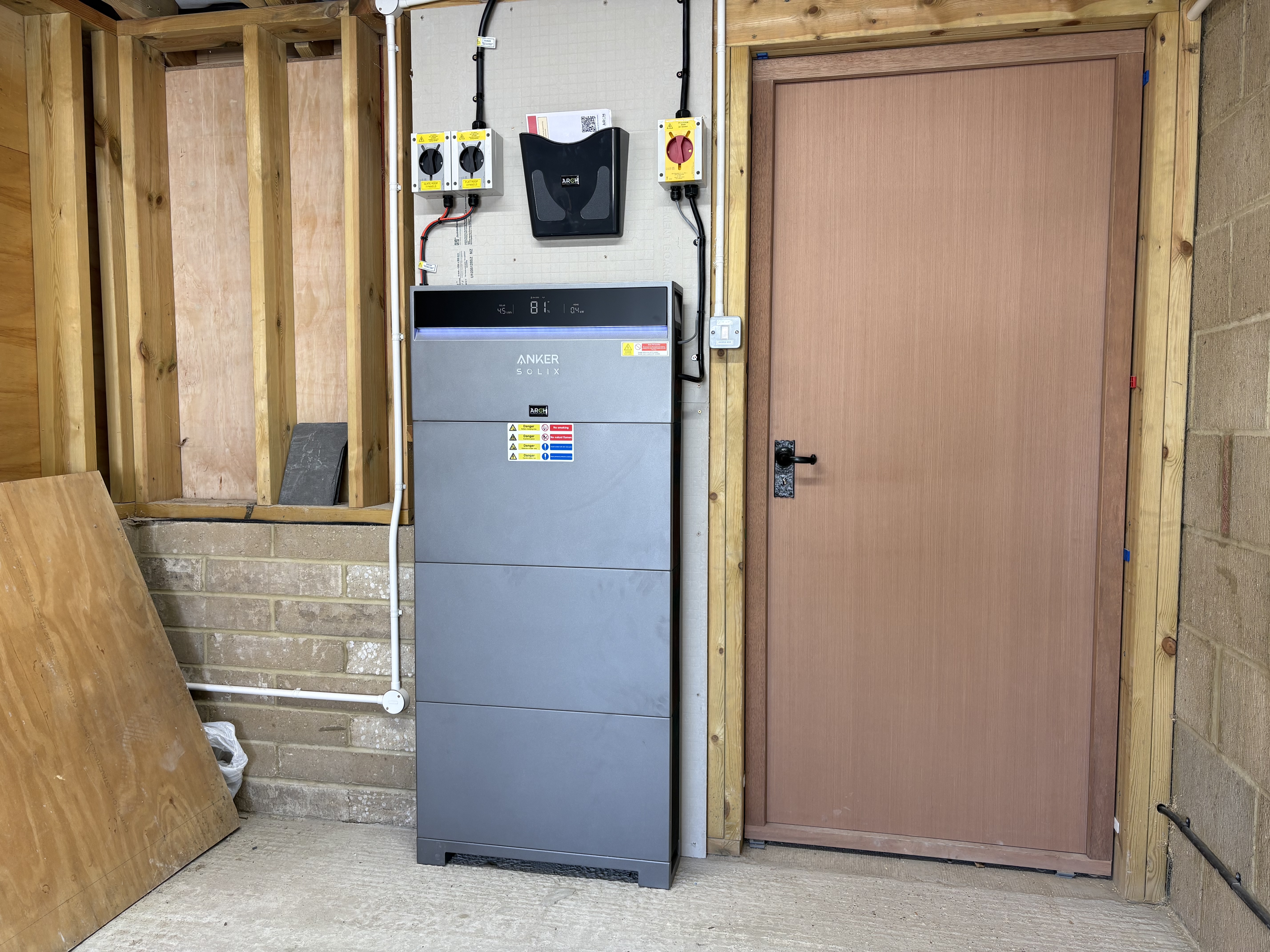 Solar, Battery & EV Charger — Family Home in Linton, Cambridgeshire, installation photo 3
