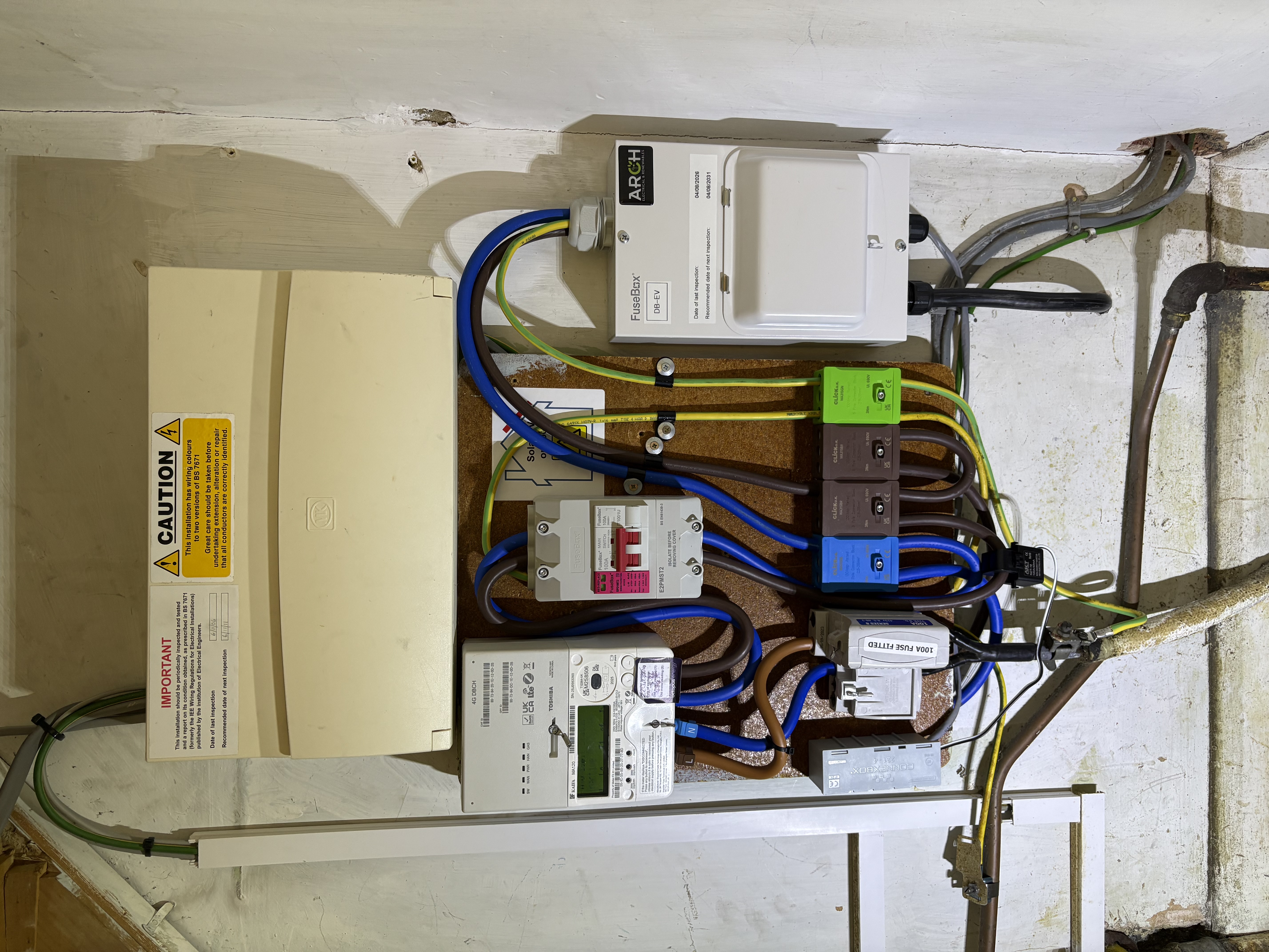 Post Mounted EV Charger in Haverhill, Suffolk, installation photo 2